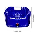 thumbnail image 4 of 8L Espesar Cubo Plegable Sin BPA Grado Alimenticio () Azul, 4 of 4