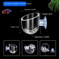 thumbnail image 3 of 48 Vasos para Plantas Acuáticas, Maceta Acrílica Transparente para Plantas Acuáticas con Succión, Decoración de Acuario, 2 Formas, 3 of 7