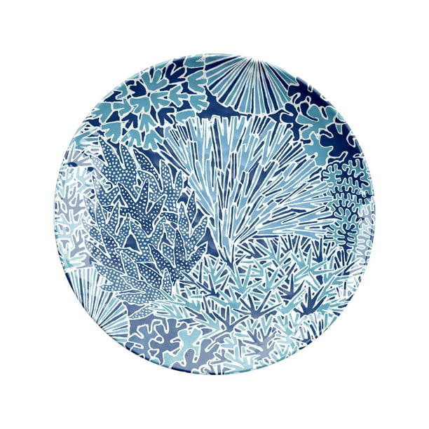Better Homes Gardens Outdoor Melamine C Reef Salad Plates Melamine C Reef Salad Plates