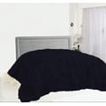thumbnail image 3 of BedDecor 300 GSM 1Pcs Pinch Pleated Solid (Navy Blue, Twin/Twin Xl) 100% Egyptian Cotton Base Comforter, 3 of 7