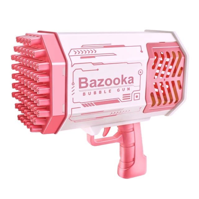 Pistola de Burbujas Automática Rosa
