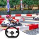 thumbnail image 2 of Riwesomey Volante de coche de carreras, 3 agujeros, Universal, 270mm, Buggy de playa, Control de dirección, accesorio Interior para motor de Vehículos, repuestos y accesorios Mis, 2 of 6