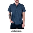 thumbnail image 2 of Camisa de Mezclilla Riders by Lee Manga Corta Para Caballero, Azul Talla CH, 2 of 4
