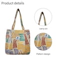thumbnail image 4 of Bolso de mano de pana para mujer, bolso de pana para mujer, bolso de hombro reutilizable, bolso de hombro para compras, oficina, escuela, viajes, 4 of 5