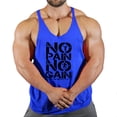 thumbnail image 3 of Gym Clothing Mens Bodybuilding Hooded Tank Top Cotton Sleeveless Vest Sweatshirt Fitness Workout Sportswear Tops Male Suspenders, 3 of 7