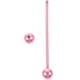 thumbnail image 4 of Piercing industrial de acero inoxidable hipoalergénico con forma de barra para el hueso de la oreja (rosa), 4 of 8