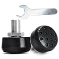 thumbnail image 1 of 85A Roller Skates Toe Stops, Durable & NonMarking, Adjustable Rubber Brake Block Stoppers for Quad Skates, High Elasticity, Grip on All S, IndoorOutdoor Use, Includes Wrench, 1 of 8