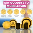 thumbnail image 5 of Acupoint 6-Piece Massage Ball Set for Deep Tissue Therapy with Portable Silicone Balls, 5 of 7