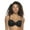 Black, variant on Peridot Convertible Underwire Strap Padded Push Up Bra 235073 Color: Black Size: 32 B