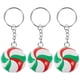 thumbnail image 1 of 3 Pcs Volleyball Keychains Portable Keychain Adorable Bag Pendants Sports Souvenir Favors, 1 of 3