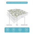 thumbnail image 5 of Baroque Sage Green Twin Size Down Alternative Comforter, Lightweight Comforter Quilt Bedding Set with Pillow Shams Vintage Damask Classic Floral All Seasons Bed Comforter Duvet Insert 68"x86", 5 of 7
