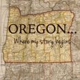 thumbnail image 3 of Carlson, Tina 15x15 Black Modern Framed Museum Art Print Titled - Story Oregon, 3 of 5