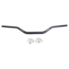 Tusk Universal Big Bar Clamp and Bar Kit Tusk Chub Big Bar CR High Bend Black for Yamaha DT1/1S/1CMX 1968-1970