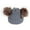 Gray, variant on Lolmot Infant Toddler Girls Boys Winter Hat Kids Double Pom Pom Knitted Beanie Hats Baby Faux Fur Pom Beanies Warm Soft Hats