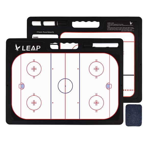 Pizarra de Entrenador LEAP 32x42 cm Ice Hockey para Marcado en Seco