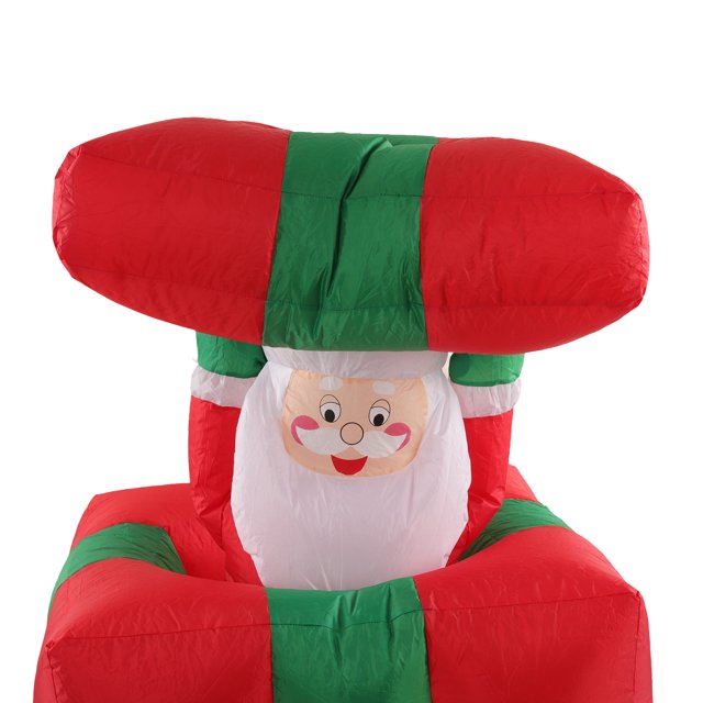 Outdoor Inflatable Santa,1.5m/4.92ft Christmas Inflatable Lighted Inflatable Christmas Decorations Christmas Inflatable Santa Finest Materials