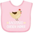 thumbnail image 3 of Inktastic Backyard Chicken Farmer Boys or Girls Baby Bib, 3 of 4