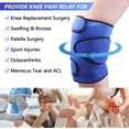 thumbnail image 2 of Knee Ice Pack Wrap with 2 Gel Pad and Ice Bag for Knee Injuries Reusable, 2 of 8