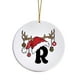 thumbnail image 2 of Adorno navideño personalizado con nombre y letra, ideal para decorar el árbol de Navidad de tu familia, mamá, papá, amigos y hermanas., 2 of 8