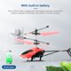 thumbnail image 4 of Helicóptero De Inducción Juguete De Vuelo Recargable Helicóptero Infrarrojo Anticaída Con Luz Led Avión Juguete Luminoso Divertido Portátil Durable Para Niños Parque Al Aire Libre Eigraketly EL014249-03, 4 of 5