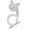 British Shorthair, variant on S925 Sterling Silver Cat Ring for Women Unique Feline Designs Including Persian, Maine Coon & Siamese - Hypoallergenic Adjustable Ring Jewelry for Her