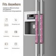 thumbnail image 4 of Refrigerator Door Handle Covers Set of 2, Sweet heart Adjustable Velcro Non Slip Fridge Handle Covers, Appliance Handle Covers for Dishwasher Cuteness Oven Kitchen Decor, 4 of 6