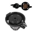 thumbnail image 3 of Reusable Coffee Pod, Stainless Steel Cafe Powder Filter  Cup Black With Brush Spoon For FlexBrew, 3 of 8
