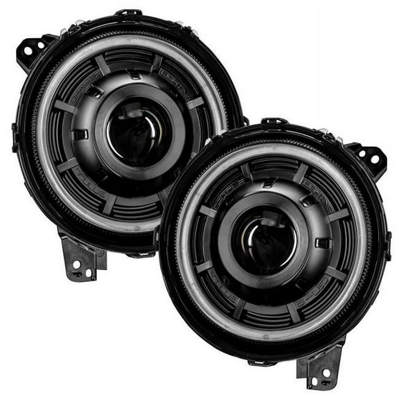 Oracle Lighting ORA5839-504 Oculus LED Light Halo Headlight for 2018-2020 Jeep Wrangler - White