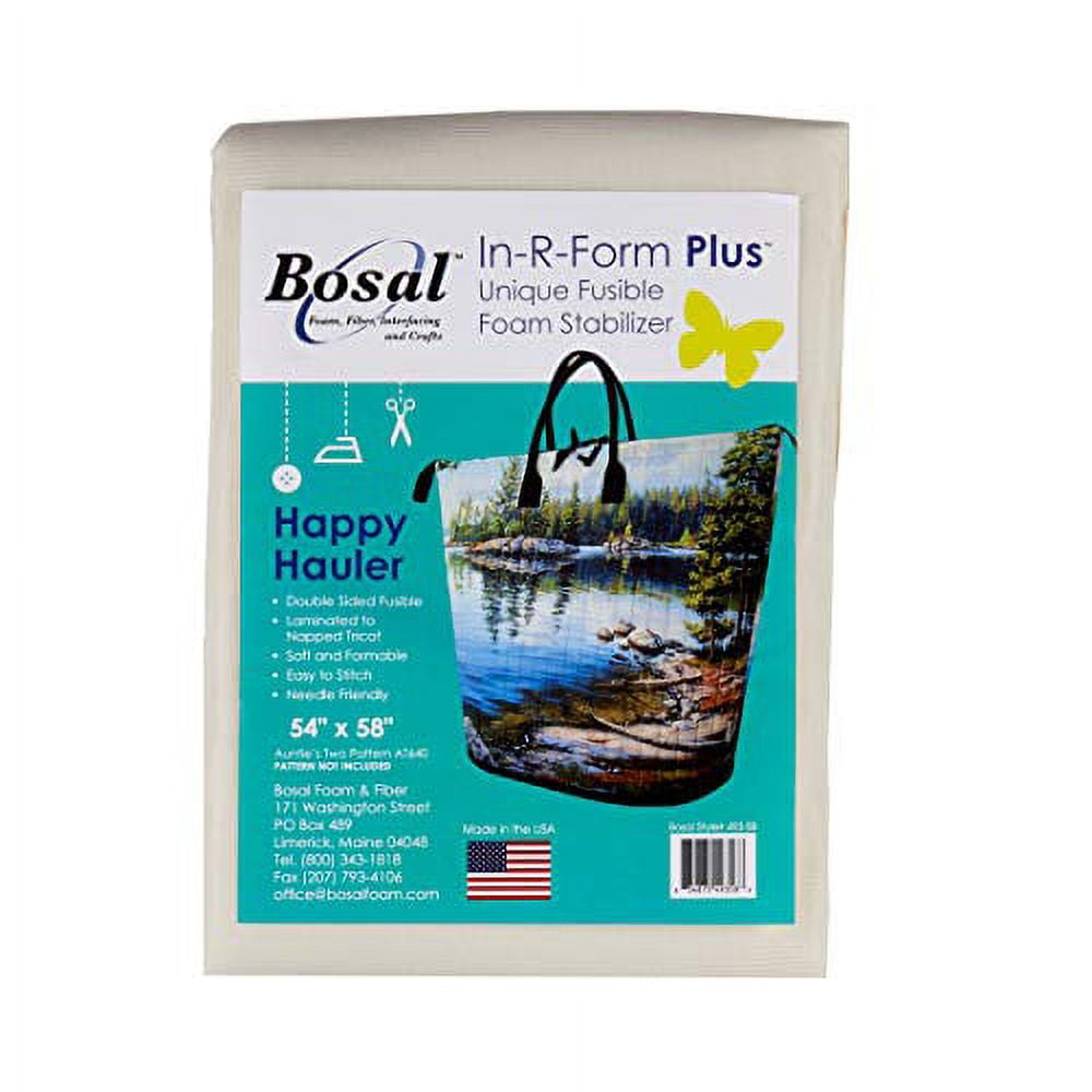Bosal In-R-Form Plus Fusible Foam Stabilizer 54"X58"-Happy Hauler Bag