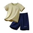 thumbnail image 1 of Sun Protection Suit for Boys, Kids Summer Ice Silk Breathable Sports Drying Set, - for Children 5-16 Years, 1 of 6