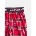 thumbnail image 3 of U.S. Polo Assn. Boys Short Sleeve Crew Top & Minky Pant Pajama Set, 2-Piece Sleep, Sizes S-XXL, 3 of 3