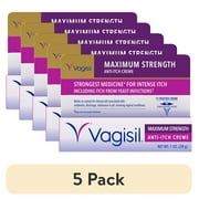 (5 pack) Vagisil Maximum Strength Anti-Itch Creme, 1 Oz, 1 Pack