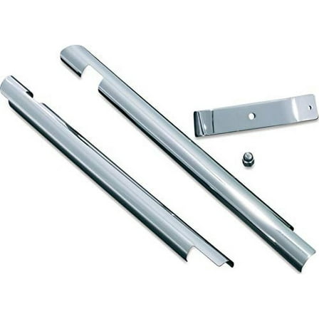 Kuryakyn 7853 Motorcycle Accent Accessory: Downtube Covers for 2000-06 Harley-Davidson Softail Motorcycles, Chrome