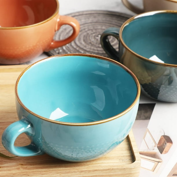 Grande Tasse à Café En Céramique 700 Ml - XXL, Pour Cappuccino, Bol, TuYines