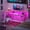 Pink, variant on Satifur 39" Pro L-Shaped Gaming Desk Pink, RGB LED, Power Hub & Monitor Riser for Ultimate Setup