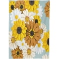 thumbnail image 2 of Coolnut Daisy Flower Tablecloth, Waterproof Washable Polyester Square Table Cover, Durable Tablecloth for Kitchen Dining Table Party Decor, 54"X 72", 2 of 7