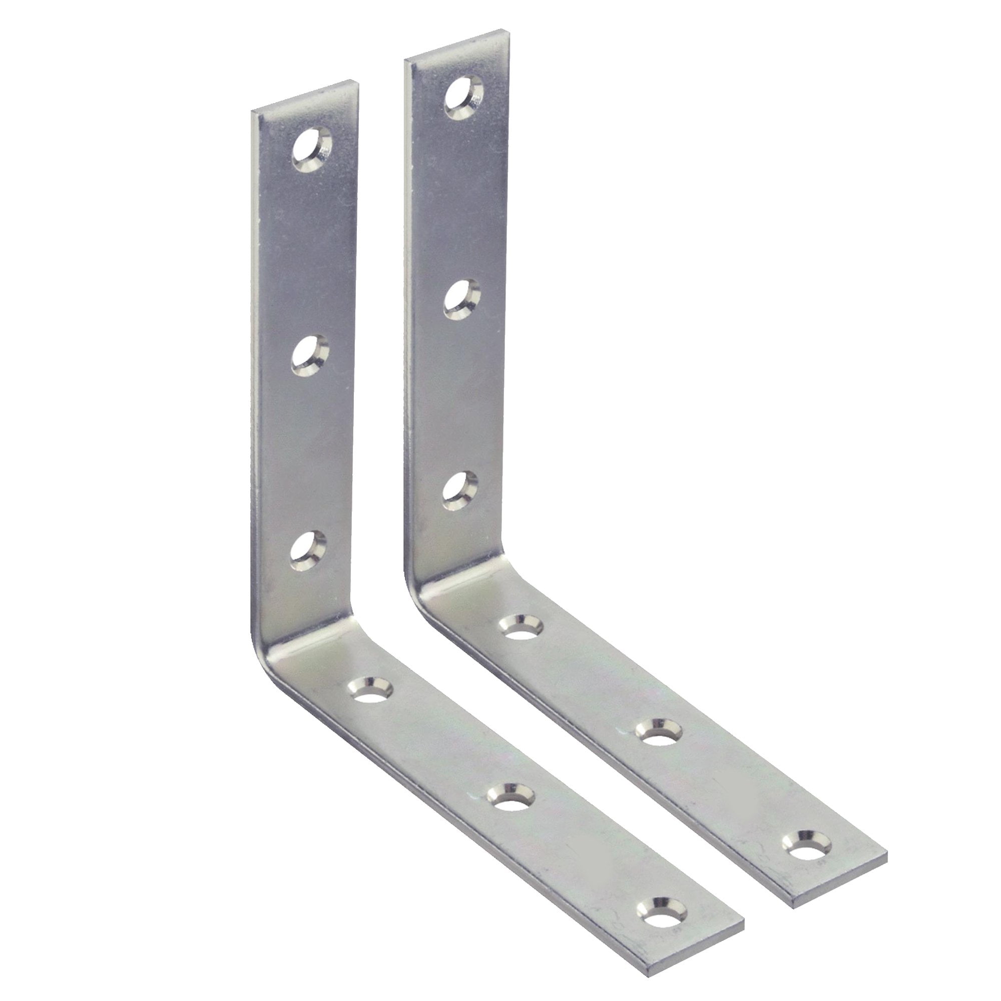Wideskall 4" inch Heavy Duty Corner Brace Angle Repair Bracket w/Screws