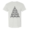 thumbnail image 4 of T Shirts for Man Christmas Short Sleeve Funny Graphic Pajamas Tee Crew Neck Casual 2025 Fashion Family Xmas Gift Mens Shirts White XXL, 4 of 5