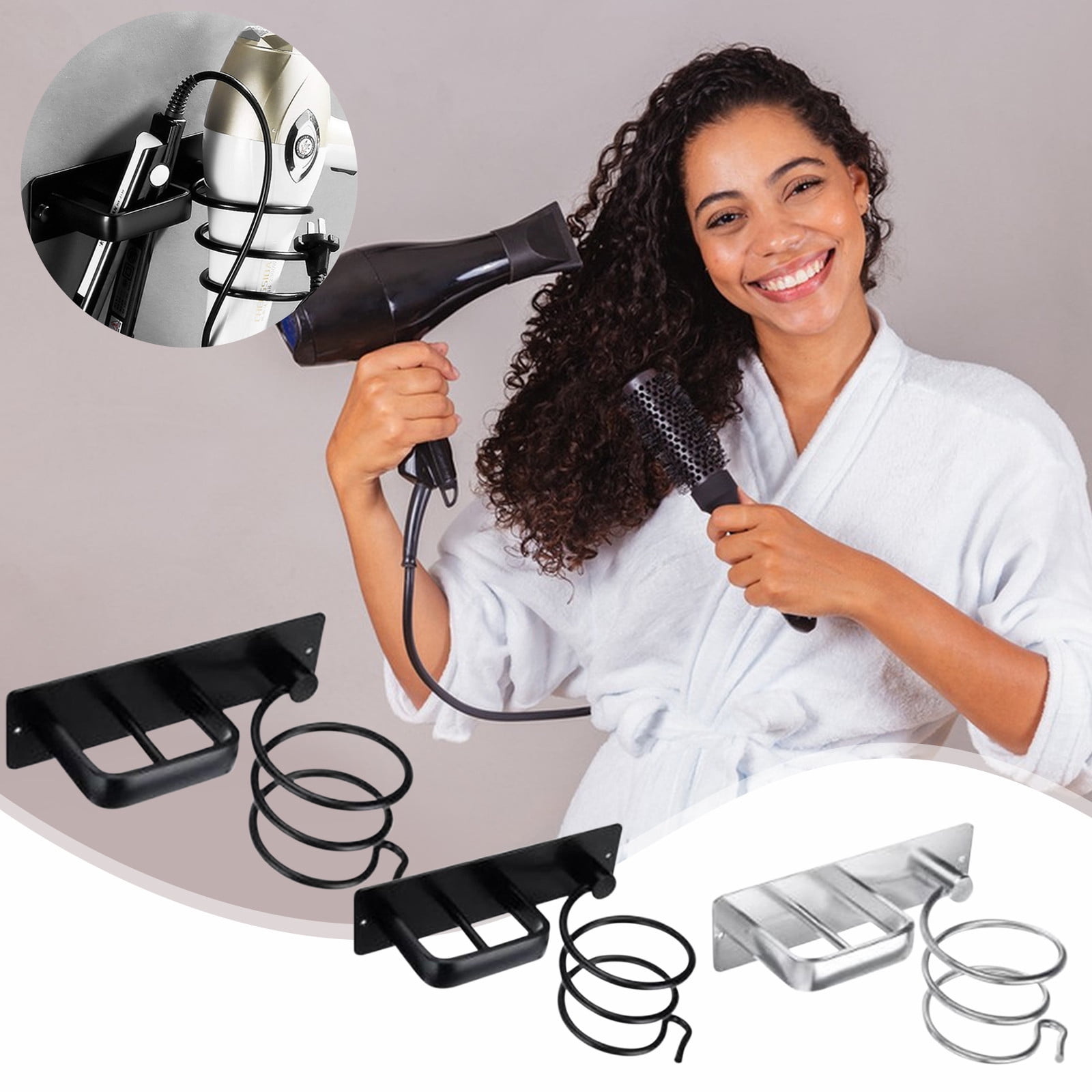 Wall Mount Hair Salon Tool Organizer Cagogo Clearance Under $5