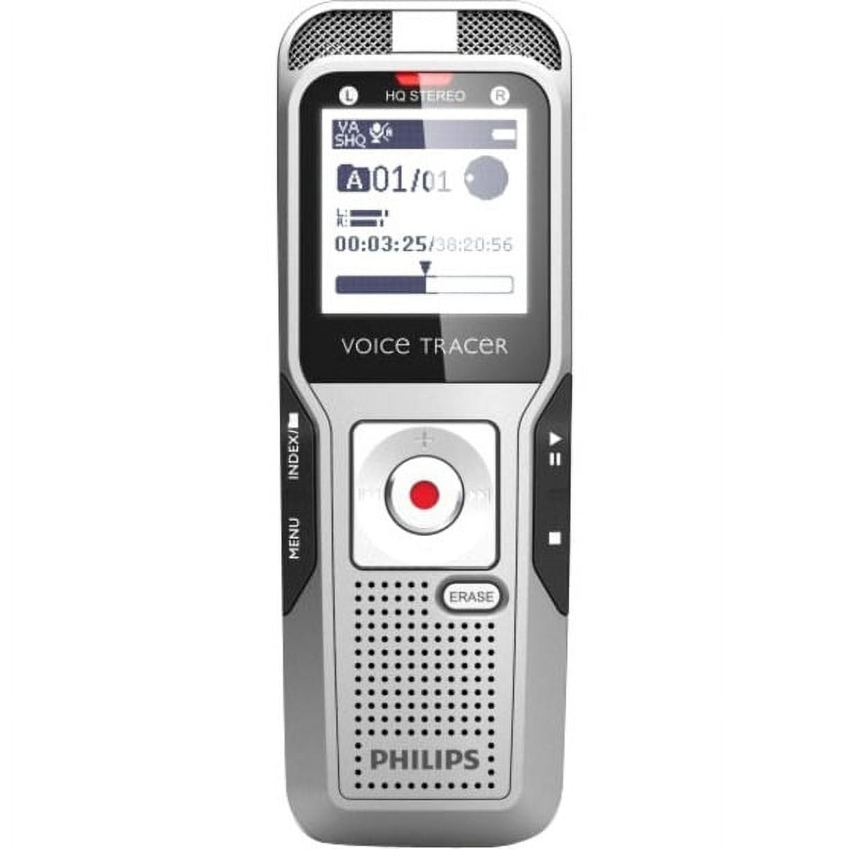 Voice Tracer Digital Recorder with AutoAdjust Recording