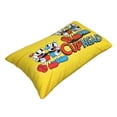 thumbnail image 3 of Cuphead Mugman Pillowcase Cushion Pillow Covers With Hidden Zipper Pillow Case Decor For Bed Dorm Sofa Couch Car 14"x20", 3 of 8