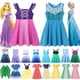 thumbnail image 2 of Disney-Vestidos de princesa de Frozen para niña, disfraz de Elsa, Anna, Ariel, Rapunzel, Minnie, Jasmine, Blancanieves Fivean unisex, 2 of 2