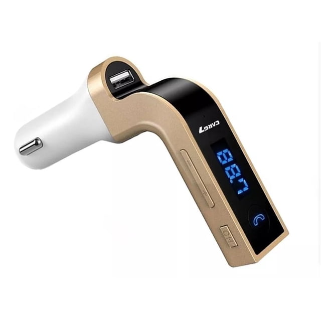 Transmisor de Audio Elegate Por Radio FM Bluetooth Aux USB MicroSD Manos Libres
