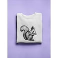thumbnail image 3 of Sitting Squirrel Sweatshirt Women -SPIdeals Designs, Female x-Large, 3 of 4