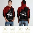 thumbnail image 6 of Dead by Daylight DBD Unisex Sweatshirts Loose Pullover Sweater Hooded Hoodie 3D Printing Jacket Winter Fall Clothes L, 6 of 7