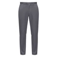 thumbnail image 4 of PNTUTB Men's Business Casual Solid Color Loose Comfortable Drapey Button Fly Zipper Straight Leg Trousers with Pockets, 4 of 6