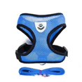 thumbnail image 1 of Nylon Adjustable Dog Harness Reflective Soft Breathable No Pull Dog Harness Vest Pet Harness and Leash for Walking Pet Supplies ShopWise Round, 1 of 13