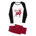 thumbnail image 3 of Meihuid Christmas Pajamas Matching Family Pj Set Long Sleeve Tops and Plaid Pants for Sleepwear Soft Loungewear Pjs, 3 of 10