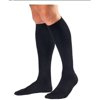 JOBST for Men Classic Compression Socks Knee High Large White Closed Toe