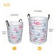 thumbnail image 3 of Balery Flamingo and Pineapple Cesta de ropa redonda con asas, impermeable, independiente, para ropa, juguetes, dormitorio y familia-Small, 3 of 6